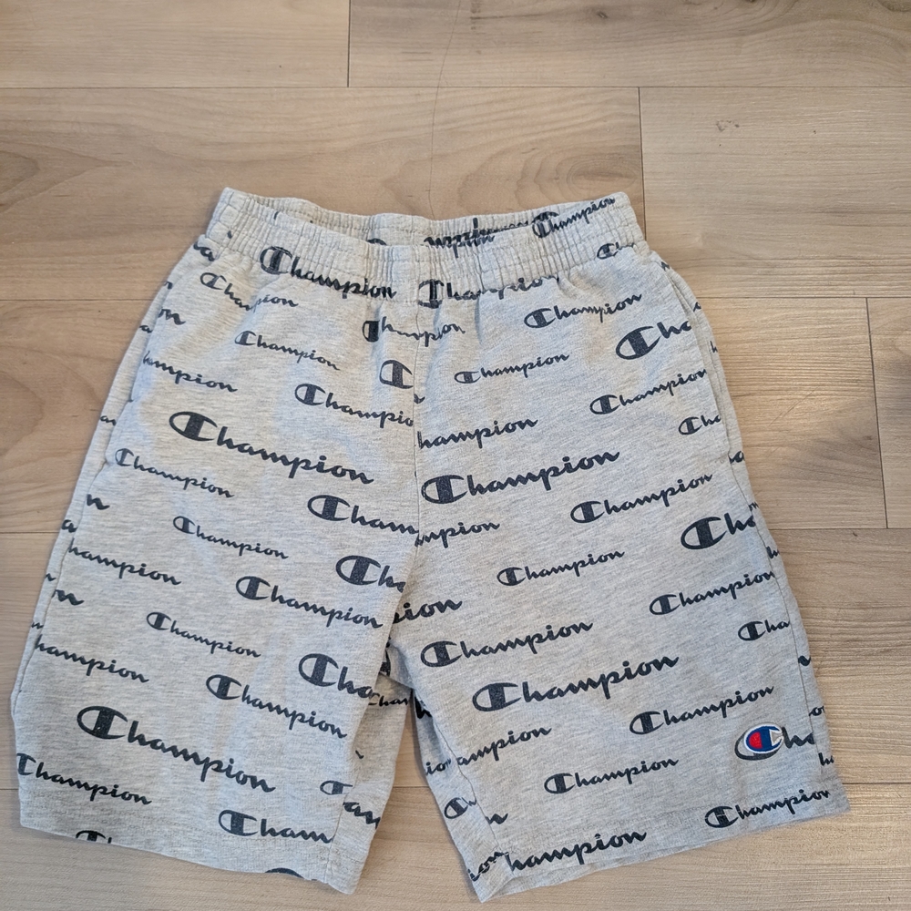 Champion Gray Logo Shorts